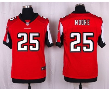 Men's Atlanta Falcons #25 William Moore Red Team Color NFL Nike Elite Jersey