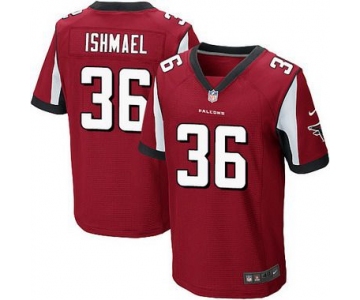 Men's Atlanta Falcons #36 Kemal Ishmael Red Team Color NFL Nike Elite Jersey