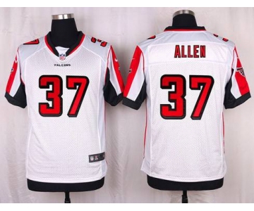 Men's Atlanta Falcons #37 Ricardo Allen White Road NFL Nike Elite Jersey