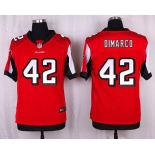 Men's Atlanta Falcons #42 Patrick DiMarco Red Team Color NFL Nike Elite Jersey