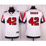 Men's Atlanta Falcons #42 Patrick DiMarco White Road NFL Nike Elite Jersey