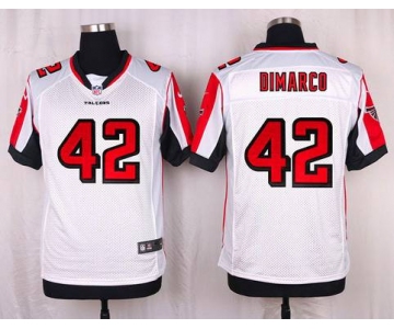 Men's Atlanta Falcons #42 Patrick DiMarco White Road NFL Nike Elite Jersey