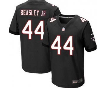 Men's Atlanta Falcons #44 Vic Beasley Jr Black Retired Player NFL Nike Elite Jersey