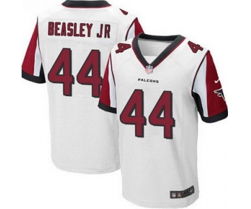 Men's Atlanta Falcons #44 Vic Beasley Jr White Road NFL Nike Elite Jersey