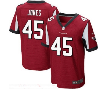 Men's Atlanta Falcons #45 Deion Jones Red Team Color Stitched NFL Nike Elite Jersey