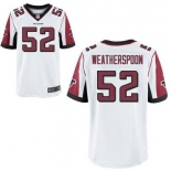 Men's Atlanta Falcons #52 Sean Weatherspoon White Road NFL Nike Elite Jersey