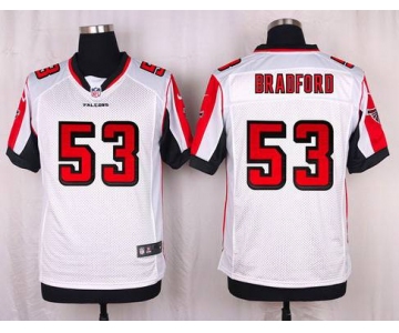 Men's Atlanta Falcons #53 Allen Bradford White Road NFL Nike Elite Jersey