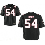 Men's Atlanta Falcons #54 A. J. Hawk Black Alternate Stitched NFL Nike Elite Jersey