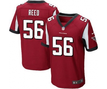 Men's Atlanta Falcons #56 Brooks Reed Red Team Color NFL Nike Elite Jersey
