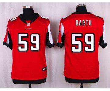 Men's Atlanta Falcons #59 Joplo Bartu Red Team Color NFL Nike Elite Jersey