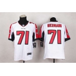 Men's Atlanta Falcons #71 Kroy Biermann Nike White Elite Jersey