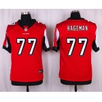 Men's Atlanta Falcons #77 Ra'Shede Hageman Red Team Color NFL Nike Elite Jersey