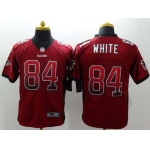 Men's Atlanta Falcons #84 Roddy White Nike Drift Fashion Red Elite Jersey