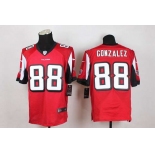 Men's Atlanta Falcons #88 Tony Gonzalez Nike Red Elite Jersey