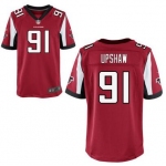 Men's Atlanta Falcons #91 Courtney Upshaw Red Team Color NFL Nike Elite Jersey