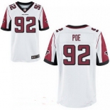 Men's Atlanta Falcons #92 Dontari Poe White Road Stitched NFL Nike Elite Jersey