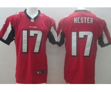 Nike Atlanta Falcons #17 Devin Hester Red Elite Jersey