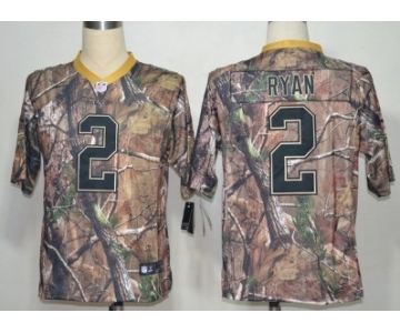 Nike Atlanta Falcons #2 Matt Ryan Camo Realtree Elite Jersey