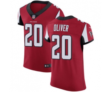 Nike Atlanta Falcons #20 Isaiah Oliver Red Team Color Men's Stitched NFL Vapor Untouchable Elite Jersey