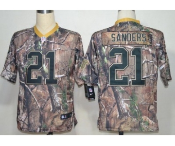 Nike Atlanta Falcons #21 Deion Sanders Realtree Camo Elite Jersey