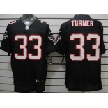 Nike Atlanta Falcons #33 Michael Turner Black Elite Jersey