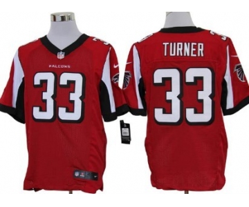 Nike Atlanta Falcons #33 Michael Turner Red Elite Jersey