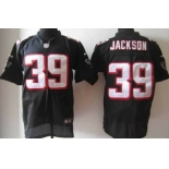 Nike Atlanta Falcons #39 Steven Jackson Black Elite Jersey