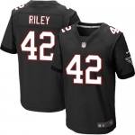 Nike Atlanta Falcons #42 Duke Riley Black Alternate Men's Stitched NFL Elite Jersey