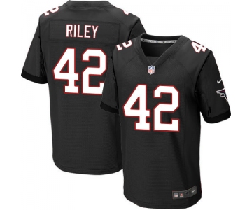 Nike Atlanta Falcons #42 Duke Riley Black Alternate Men's Stitched NFL Elite Jersey