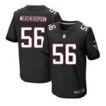 Nike Atlanta Falcons #56 Sean Weatherspoon Black Elite Jersey