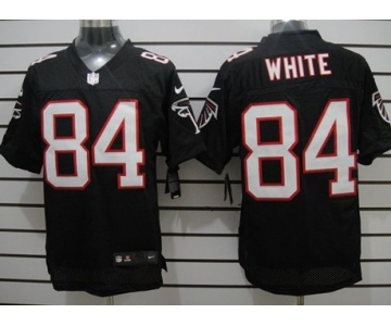 Nike Atlanta Falcons #84 Roddy White Black Elite Jersey