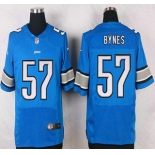 Detroit Lions #57 Josh Bynes Light Blue Team Color NFL Nike Elite Jersey