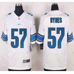 Detroit Lions #57 Josh Bynes White Road NFL Nike Elite Jersey