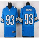 Detroit Lions #93 Tyrunn Walker Light Blue Team Color NFL Nike Elite Jersey