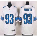 Detroit Lions #93 Tyrunn Walker White Road NFL Nike Elite Jersey