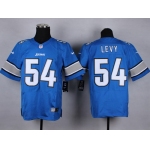 Nike Detroit Lions #54 DeAndre Levy Light Blue Elite Jersey