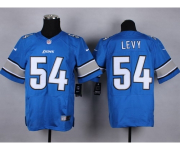 Nike Detroit Lions #54 DeAndre Levy Light Blue Elite Jersey