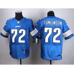 Nike Detroit Lions #72 Laken Tomlinson Light Blue Elite Jersey