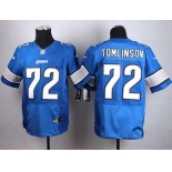 Nike Detroit Lions #72 Laken Tomlinson Light Blue Elite Jersey