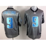 Nike Detroit Lions #9 Matthew Stafford Gray Shadow Elite Jersey