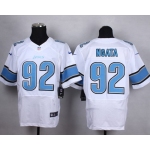 Nike Detroit Lions #92 Haloti Ngata White Elite Jersey