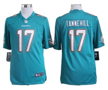Nike Miami Dolphins #17 Ryan Tannehill 2013 Green Game Jersey