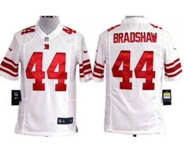 Nike New York Giants #44 Ahmad Bradshaw White Game Jersey