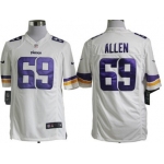 Nike Minnesota Vikings #69 Jared Allen 2013 White Game Jersey