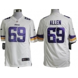 Nike Minnesota Vikings #69 Jared Allen 2013 White Game Jersey