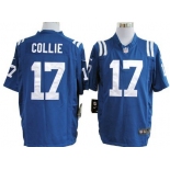 Nike Indianapolis Colts #17 Austin Collie Blue Game Jersey