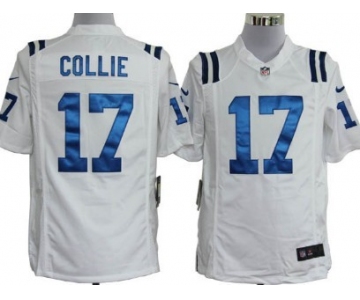 Nike Indianapolis Colts #17 Austin Collie White Game Jersey
