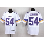 Men's Minnesota Vikings #54 Eric Kendricks 2013 Nike White Elite Jersey