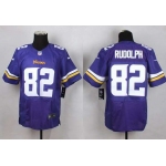 Men's Minnesota Vikings #82 Kyle Rudolph 2013 Nike Purple Elite Jersey