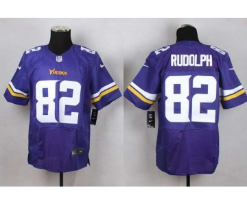 Men's Minnesota Vikings #82 Kyle Rudolph 2013 Nike Purple Elite Jersey